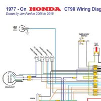 1977 Honda Ct90 Wiring Diagram