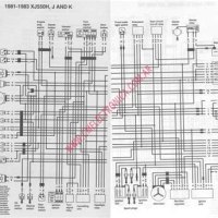 1982 Yamaha Xj750 Seca Wiring Diagram