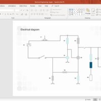 How To Create Circuit Diagram In Powerpoint Presentation