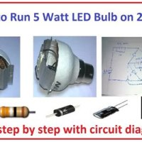 How To Make Led Bulb Circuit At Home